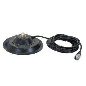 Magnetinis pagrindas PNI 145 / PL 145mm su 4m kabeliu ir PL259 jungtimi - Image 5