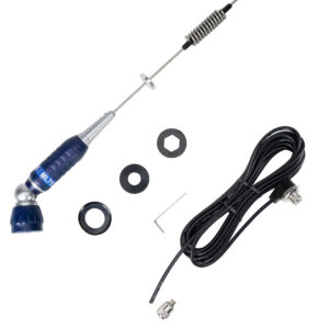PNI ML75 CB antenos komplektas ir PNI T601 montavimo kabelis, ilgis 75cm, 26-28MHz, 300W, sulankstoma,