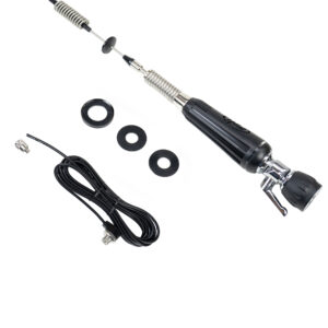 CB antena PNI LED 850, 85 cm, 300 W, sulankstoma, šviečia siuntimo metu ir PNI T601 montavimo kabelis - Image 5