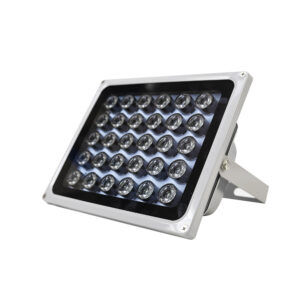 Infraraudonųjų spindulių LED prožektorius PNI IR30 vaizdo kameroms ir CCTV sistemoms, 30 IR LED, atstumas 80 m, IP66