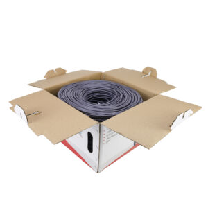Kabelis metrais FTP CAT6 PNI F06 su 4 poromis, skirtas 1 Gigabit internetui ir stebėjimo sistemoms - Image 2