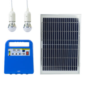 PNI GreenHouse H01 30W saulės fotovoltinė sistema su 12V / 7Ah akumuliatoriumi, USB / radiju / MP3, 2 LED lemputėmis - Image 4