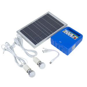 PNI GreenHouse H01 30W saulės fotovoltinė sistema su 12V / 7Ah akumuliatoriumi, USB / radiju / MP3, 2 LED lemputėmis - Image 7