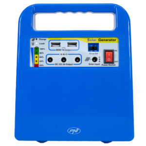 PNI GreenHouse H01 30W saulės fotovoltinė sistema su 12V / 7Ah akumuliatoriumi, USB / radiju / MP3, 2 LED lemputėmis - Image 10