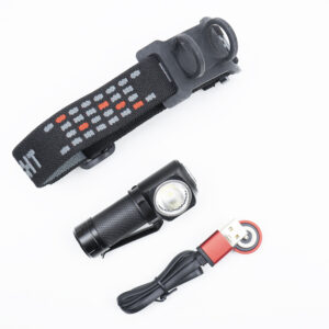 PNI Adventure F75 priekinis žibintuvėlis su 6W LED, 600 lm, pagamintas iš aliuminio, su baterija ir PNI CHG300 maitinimo adapteriu su USB C prievadu, QC3.0, PD3.0, PPS ir USB-A prievadu, 30W - Image 5