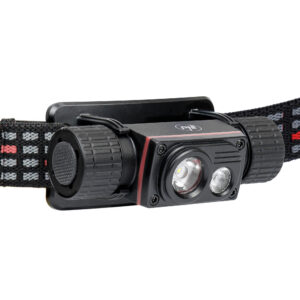 PNI Adventure F80 dvigubas LED galvos žibintuvėlis, 1000 lm, 6W, 2200 mAh, IP68, pakuotėje yra PNI CHG300 maitinimo šaltinis - Image 6