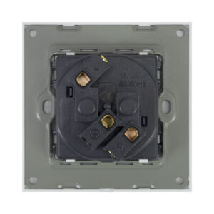 Paprastas įmontuojamas elektros lizdas PNI WP101W su stikliniu rėmeliu, 16A, 4000W, 230V - Image 6