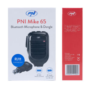 Mikrofonas ir „Bluetooth“ adapteris PNI Mike 65, dviejų kanalų, suderinamas su PNI HP 6500, PNI HP 7120 - Image 15