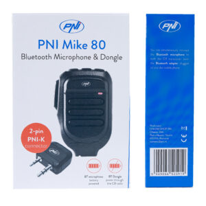 Mikrofonas ir „Bluetooth“ adapteris PNI Mike 80, dviejų kanalų, suderinamas su PNI HP 8001L - Image 16