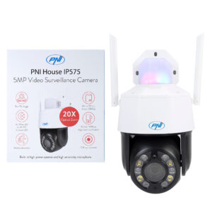 Vaizdo stebėjimo kamera PNI House IP575 5MP WiFi su IP, 20x optinis priartinimas, varifokalinis objektyvas - Image 13