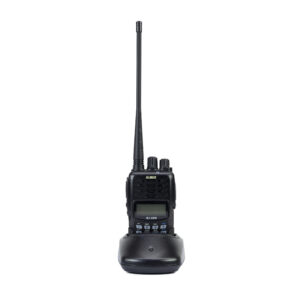 Nešiojama VHF/UHF radijo stotelė PNI Alinco DJ-500-E, reguliuojama galia, 200 kanalų, 1500mAh, Talk Around, VOX, TOT, CTCSS, DCS, FM radijas