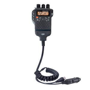 Nešiojama CB radijo stotelė PNI Escort HP 62DE vokiška versija, daugiastandartė, 4W, 12V, AM-FM, 5 lygių reguliuojamas ASQ, 9 lygių RF Gain, Dual Watch, Scan, Lock - Image 10