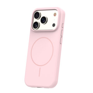 Plonas silikoninis Mag dėklas, skirtas iPhone 17 Pro 6,3" / 18 Pro 6,3", šviesiai rožinis - Image 3