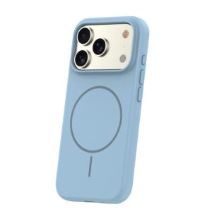 Plonas silikoninis Mag dėklas, skirtas iPhone 17 Pro / 18 Pro 6,3", šviesiai mėlynas - Image 3