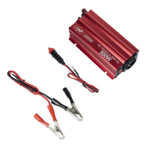 Įtampos keitiklis PNI L650W dvigubas maitinimo šaltinis 12V/24V, išėjimas 230V, 500W, modifikuota sinusinė banga, USB jungtis 5V 500mAh, su pridedamais maitinimo gnybtais ir cigarečių degiklio kištuku - Image 8