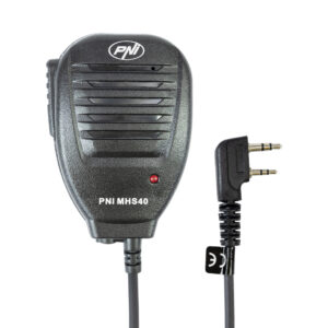 PNI MHS40 2 kontaktų PNI garsiakalbis-mikrofonas, suderinamas su PMR, VHF / UHF stotimis - Image 3