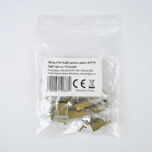 PNI RJ45 jungtis Cat7 UTP kabeliui, 10 vnt. rinkinys - Image 8