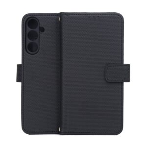 Išmanusis „Triangle“ dėklas, skirtas Samsung Galaxy A16 4G / A16 5G / M16 5G, juodas