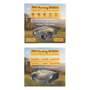 PNI Hunting BH800 skaitmeniniai žiūronai, 8x skaitmeninis priartinimas - Image 8