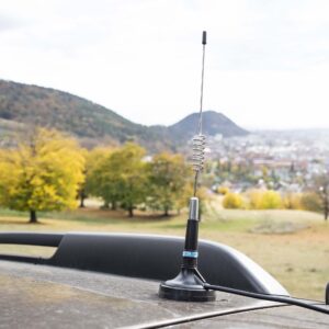 CB antena PNI ML29, ilgis 29 cm, su pridedamu 70 mm skersmens magnetiniu pagrindu ir RG58 kabeliu - Image 4