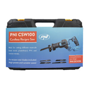 Alternatyvus elektrinis pjūklas PNI CSW100 be akumuliatoriaus, komplekte 4 geležtės - Image 4