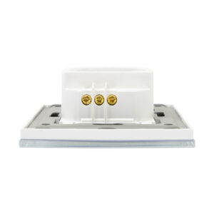 Dvigubas jungiklis su lietimui jautriu valdymu ir šviesos reguliatoriumi PNI SafeHome DIM202, 2X700W, su fazės laidu, be nulio, stiklinis - Image 7