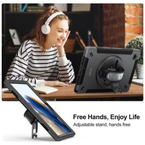 Tvirtas dėklas su laikikliu 4smarts Rugged Case Grip, skirtas Apple iPad - Image 9