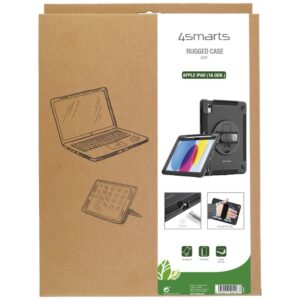 Tvirtas dėklas su laikikliu 4smarts Rugged Case Grip, skirtas Apple iPad 11" - Image 5