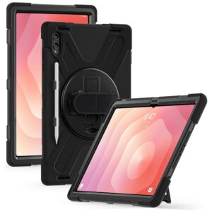Dėklas 4Smart Rugged Grip, skirtas Samsung Galaxy Tab S11 Ultra, juodas - Image 4