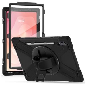 Dėklas 4Smart Rugged Grip, skirtas Samsung Galaxy Tab S11 Ultra, juodas - Image 6