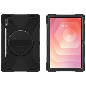 Dėklas 4Smart Rugged Grip, skirtas Samsung Galaxy Tab S11 Ultra, juodas - Image 8