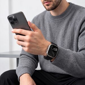 Tech-Protect MOTION WATCH 8 / 9 / 10 / 11 / 12 / SE / ULTRA (44 / 45 / 46 / 49 MM) JUODAS - Image 4