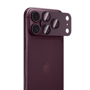 KAMEROS APSAUGA Tech-Protect CAMFULL FIT+ iPhone 18 PRO BURGUNDY - Image 4