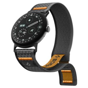 Spigen ATHLEX AIR GOOGLE PIXEL WATCH 1 / 2 / 3 / 4 / 5 (41 MM) AKTYVUS JUODAS/ORANŽINIS - Image 5