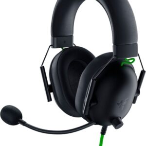 Razer BlackShark V2 X Laidinės žaidimų ausinės, Juoda/Žalia - Image 1