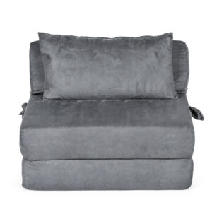 2-in-1 vienvietė išlankstoma poroloninė sofa-lova čiužinys 190x70 cm ModernHome - Image 5