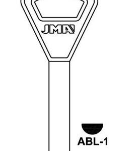 Raktų ruošinys Jma ABL-1, 1 vnt. - Image 2