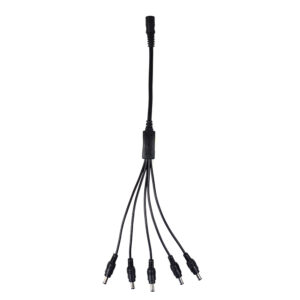 PNI 1x5 skirstytuvas DVR maitinimo šaltiniui ir stebėjimo kameroms - Image 6