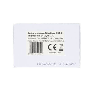 SilverCloud EMC-01 RFID 125 KHz 64-bit artumo kortelė - Image 6