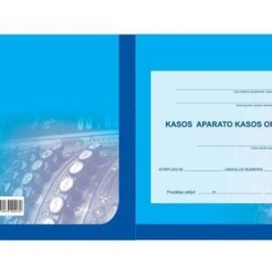 Kasos operacijų žurnalas, A4, 73 lapai