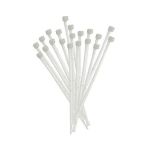 Tvirtinimo dirželis Elematic, 4,5 x 200 mm, baltas