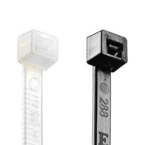 Tvirtinimo dirželis Elematic, 4,5 x 200 mm, baltas - Image 3