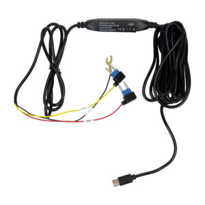 PNI maitinimo kabelis automobiliniams vaizdo registratoriams, įvestis 12V/24V, išvestis 5V 2.5A - Image 2