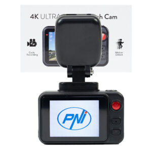Automobilinė vaizdo registravimo kamera PNI Voyager S2500 WiFi, 4K UHD, 2 colių ekranas, ciklinis įrašymas, parkavimo stebėjimas, judesio aptikimas, vaizdo ir garso įrašymas, 12V/24V maitinimo šaltinis - Image 3