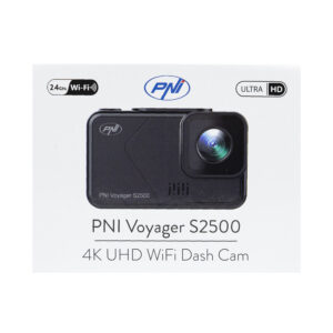 Automobilinė vaizdo registravimo kamera PNI Voyager S2500 WiFi, 4K UHD, 2 colių ekranas, ciklinis įrašymas, parkavimo stebėjimas, judesio aptikimas, vaizdo ir garso įrašymas, 12V/24V maitinimo šaltinis - Image 15