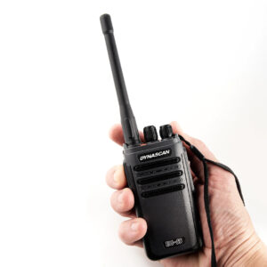Nešiojama radijo stotelė PMR Dynascan EU-55, 446MHz, 0.5W, 16CH, CTCSS, DCS, 1500mAh, IP65 - Image 5