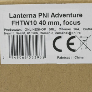 Žibintuvėlis PNI Adventure FHTW10 40 mm, fokusavimas - Image 2