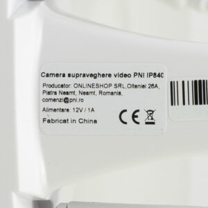 PNI IP840 belaidė vaizdo stebėjimo kamera, WiFi, PTZ, 8MP 4K, micro SD lizdas, autonominė, AI funkcijos, ONVIF - Image 6