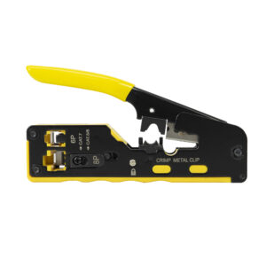 PNI SR7 replės kabelių kirpimui, izoliacijos nuėmimui ir RJ12, RJ45 CAT5, CAT6, CAT7, CAT8 jungčių užspaudimui - Image 3