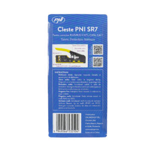 PNI SR7 replės kabelių kirpimui, izoliacijos nuėmimui ir RJ12, RJ45 CAT5, CAT6, CAT7, CAT8 jungčių užspaudimui - Image 8